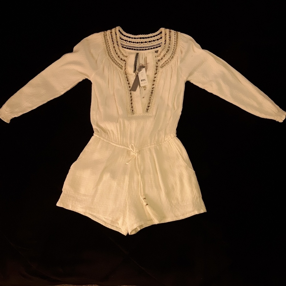 Small White Cynthia Vincent Romper